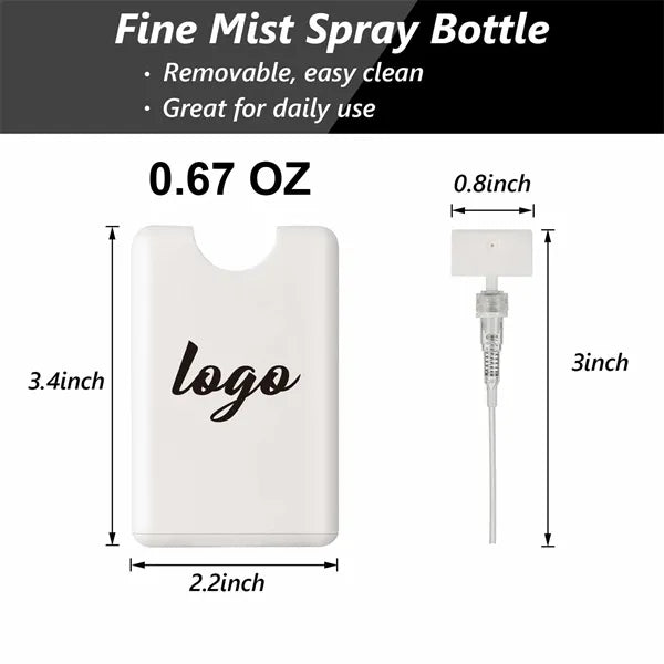 0.67 oz Travel Perfume Spray Bottles