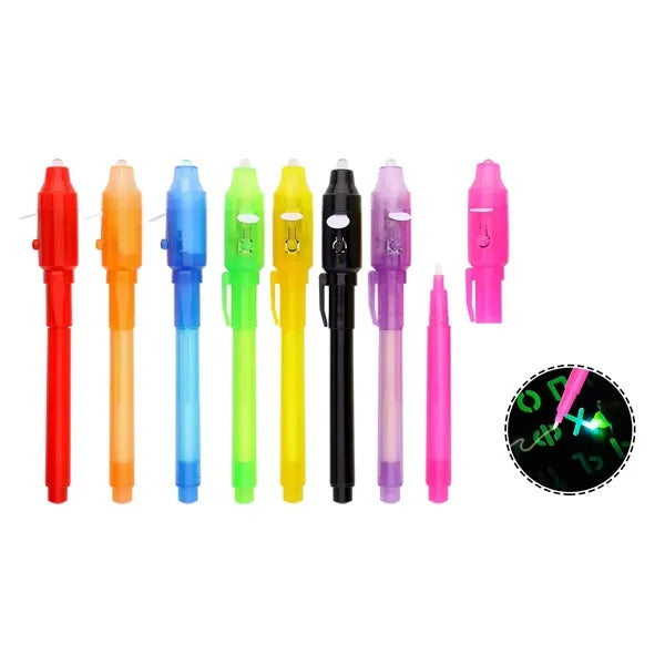 Invisible Magic Ink Pen with UV Light
