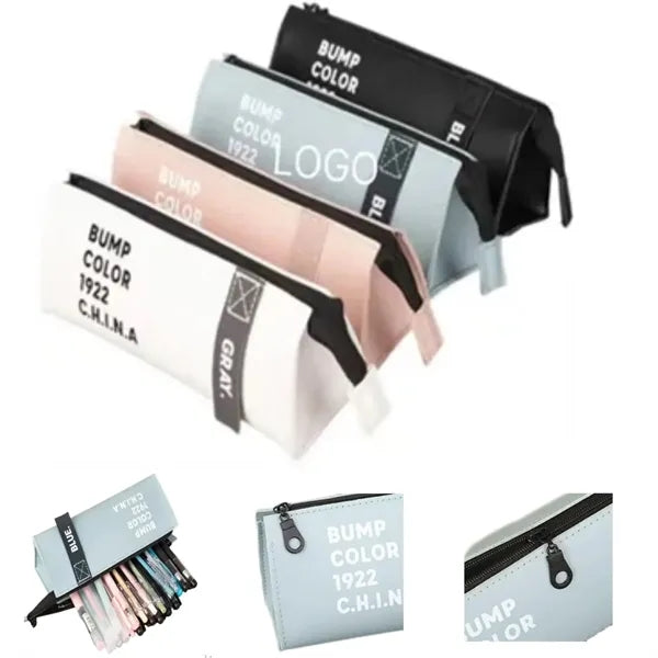 Large Capacity Triangle Pen Case