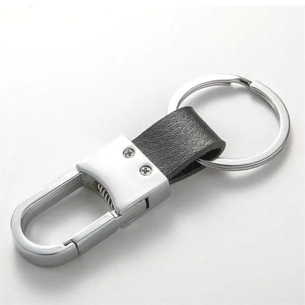 Premium Soft Car Leather Keychain Key Holder Organizer