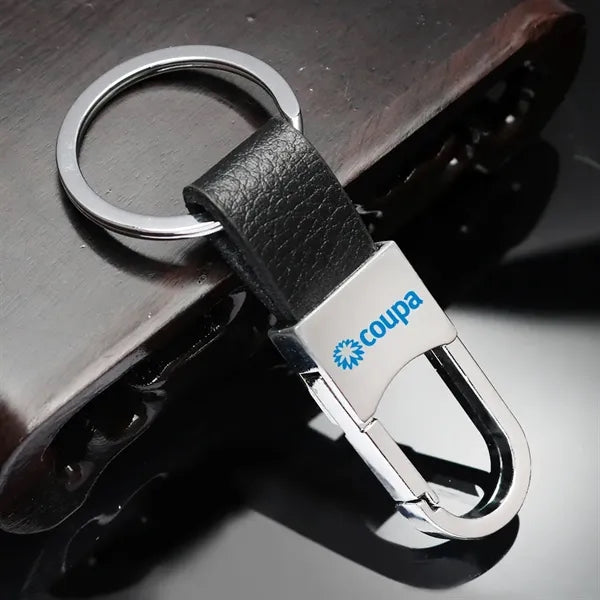 Premium Soft Car Leather Keychain Key Holder Organizer