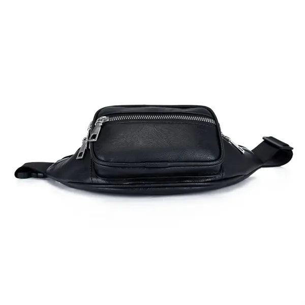 Fanny Pack Waist Bag Multifunction Genuine Leather