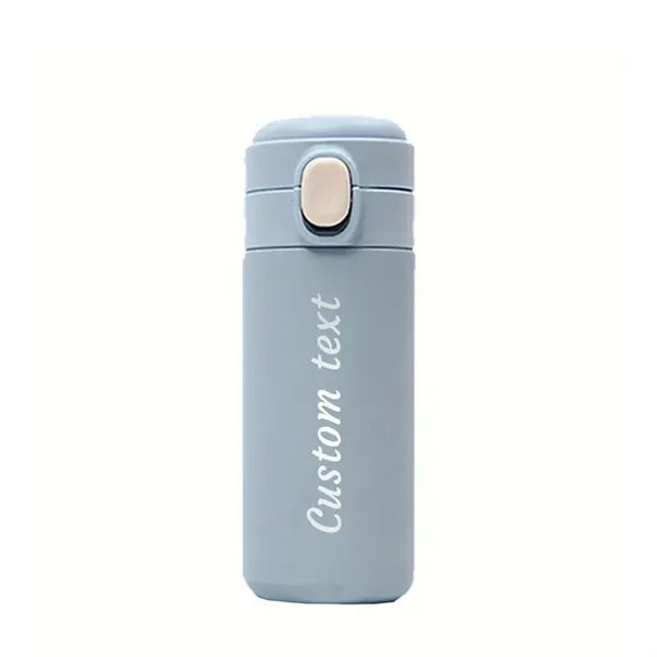 Pea Water Bottle, Simple Pop-up Lid Design
