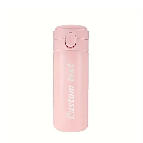 Pea Water Bottle, Simple Pop-up Lid Design