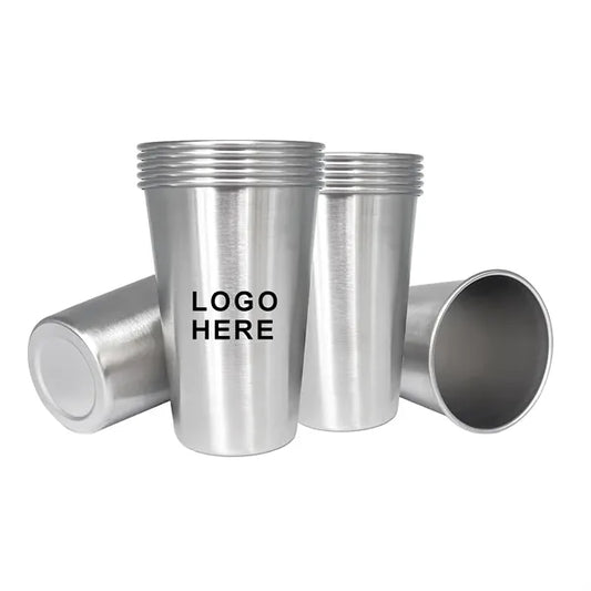 16OZ Stainless Steel Stackable Pint Cups