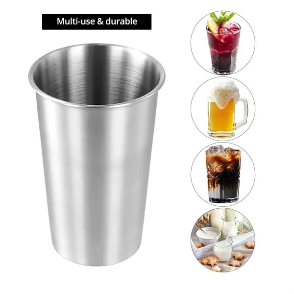 16OZ Stainless Steel Stackable Pint Cups