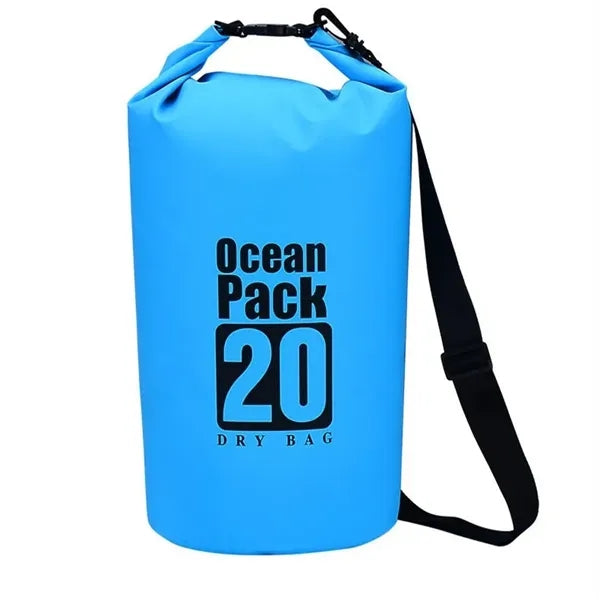 2-30L PVC Foldable Tarpaulin Waterproof Dry Bag
