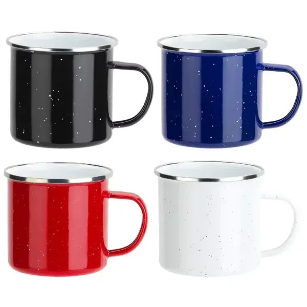 Campfire Enameled Metal Coffee Mug