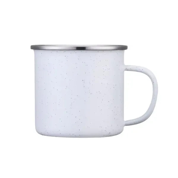 Campfire Enameled Metal Coffee Mug