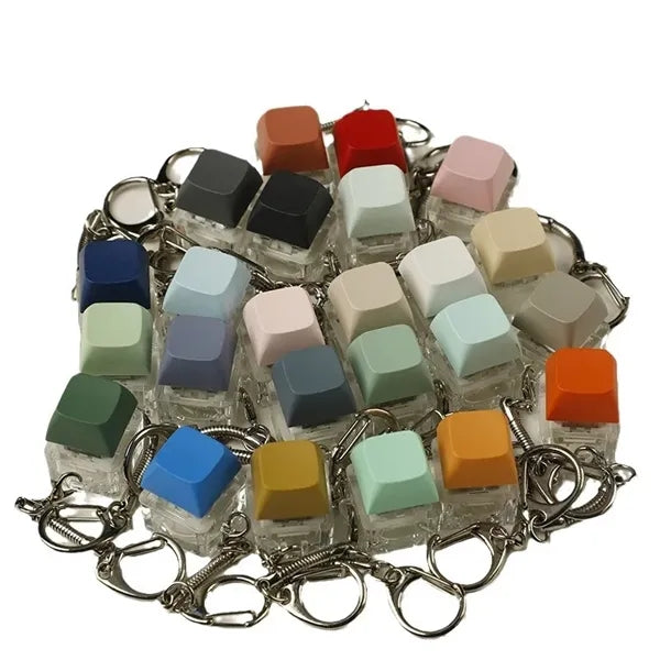 Keyboard Fidget Toy Keychain