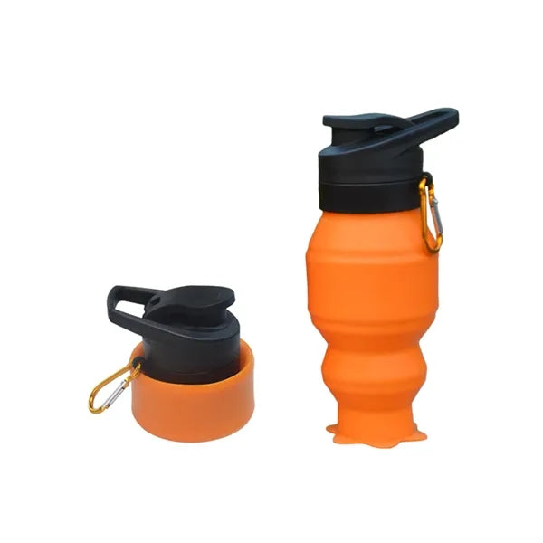 Silicone Water-proof Camping Water Bottle