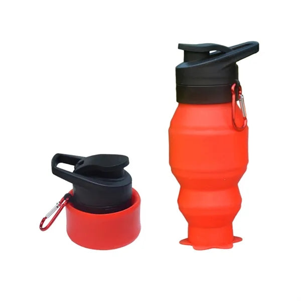 Silicone Water-proof Camping Water Bottle