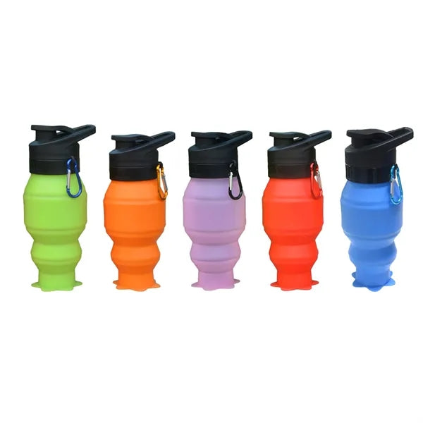 Silicone Water-proof Camping Water Bottle