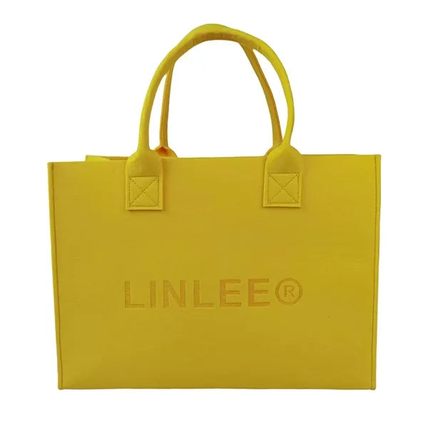 Elegant Felt Tote and Shoulder Bag