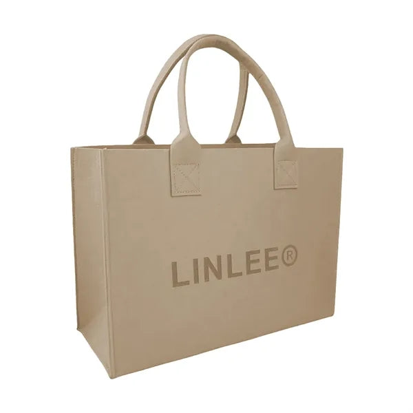 Elegant Felt Tote and Shoulder Bag