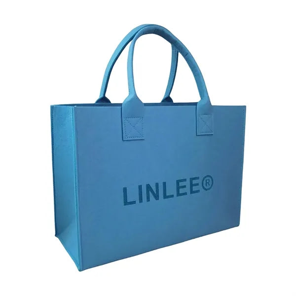 Elegant Felt Tote and Shoulder Bag