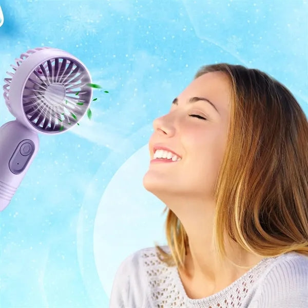 Travel USB Battery 3 Speeds Powerful Handheld Fans