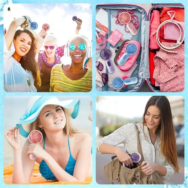 Travel USB Battery 3 Speeds Powerful Handheld Fans