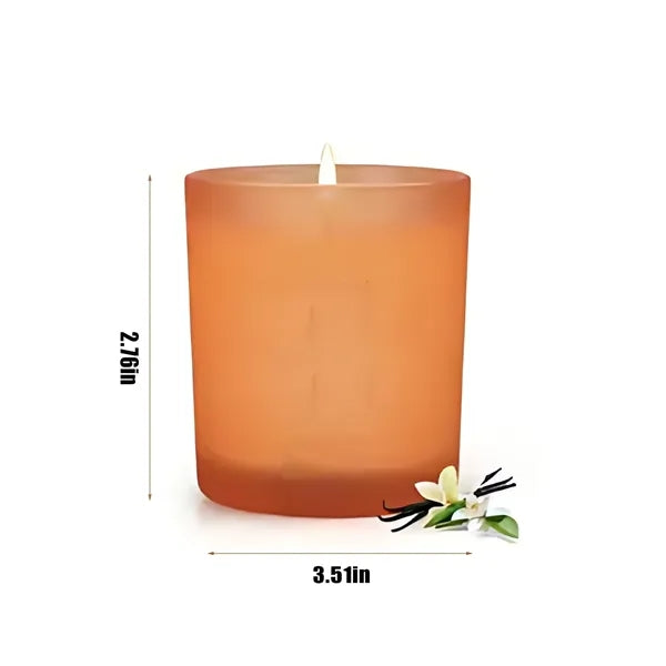 Scented Candle With Soy Wax Large Jar Orange Blossom