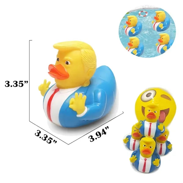 Yellow Mr President Rubber Ducks