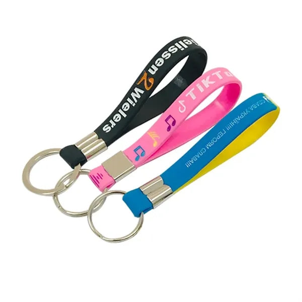 Silicone Bracelet Keychain