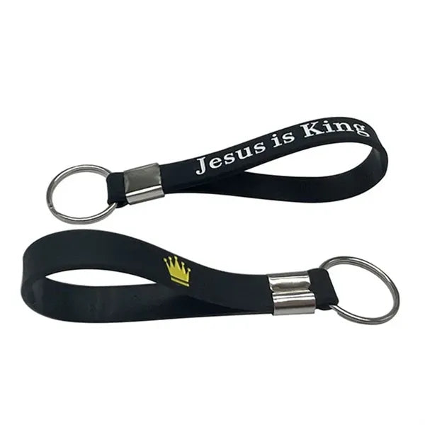 Silicone Bracelet Keychain