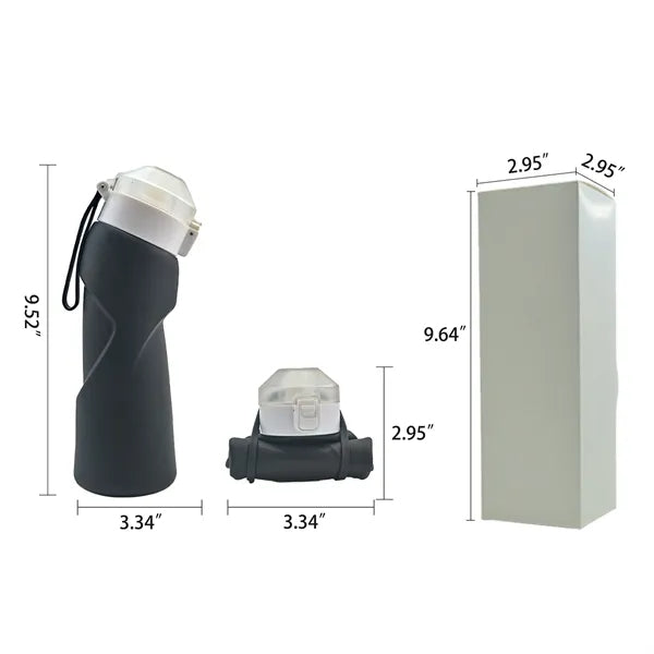 Silicone Collapsible Water Bottles