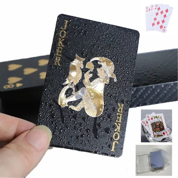 Flexible Plastic PVC Waterproof Playing Poker Cards Casino