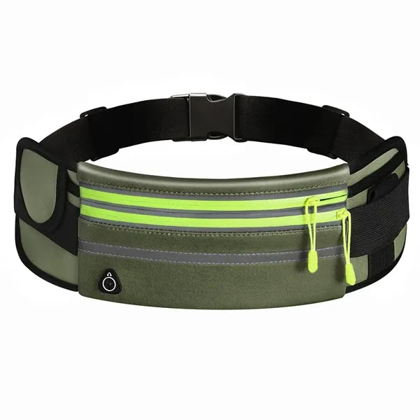 Waist Pack Sports Belt Pouch Bag with Water Bottle Holder
