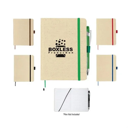 Linen Canvas Plastic Bound Book