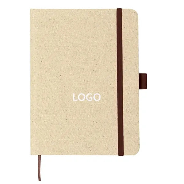Linen Canvas Plastic Bound Book