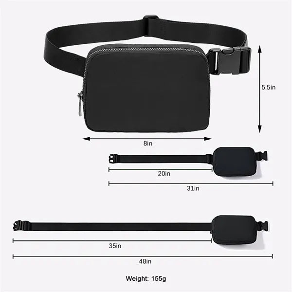 Versatile Nylon Waterproof Fanny Pack