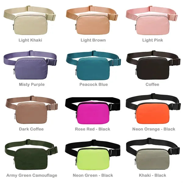Versatile Nylon Waterproof Fanny Pack