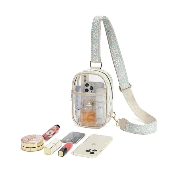 Clear Crossbody Shoulder Bag