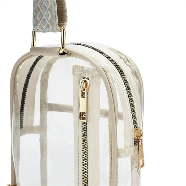 Clear Crossbody Shoulder Bag