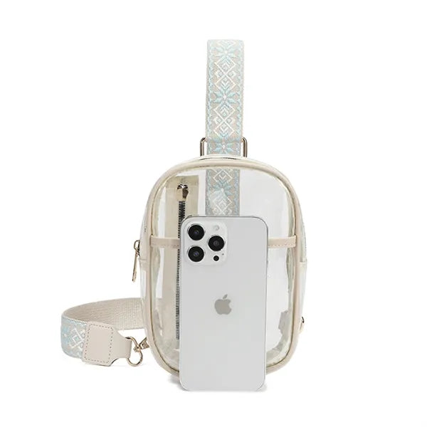 Clear Crossbody Shoulder Bag