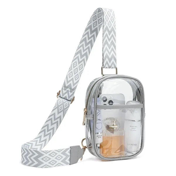 Clear Crossbody Shoulder Bag