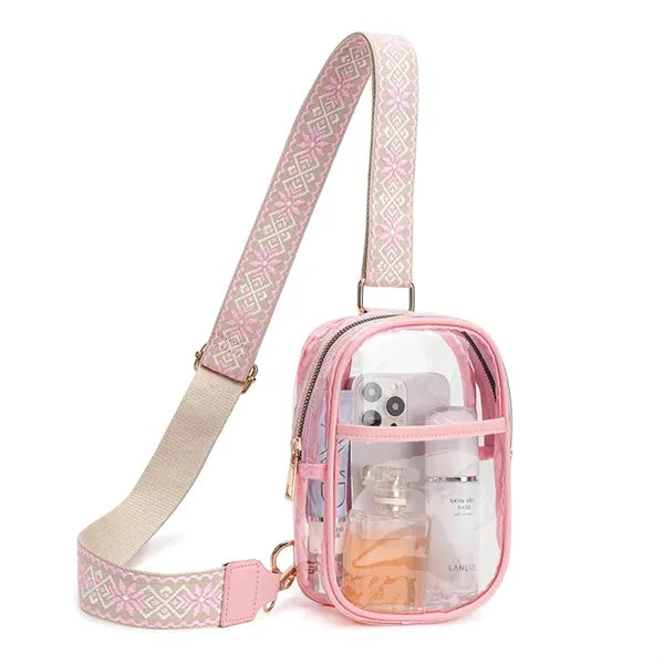 Clear Crossbody Shoulder Bag