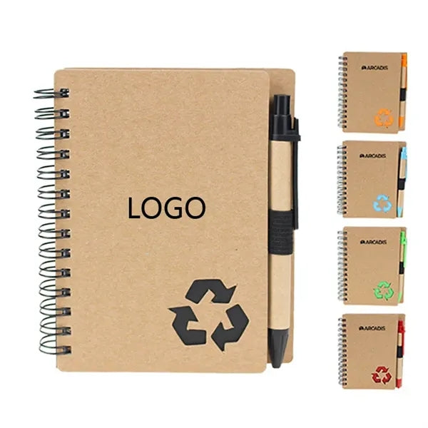 Coil Notepad with Pen