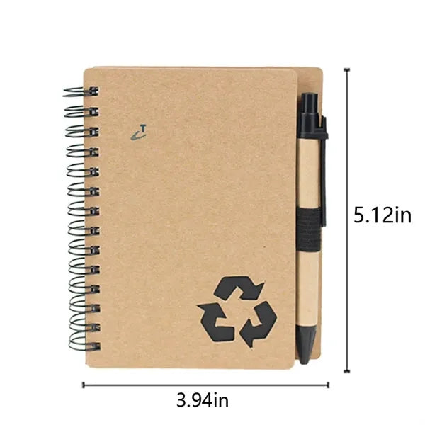 Coil Notepad with Pen