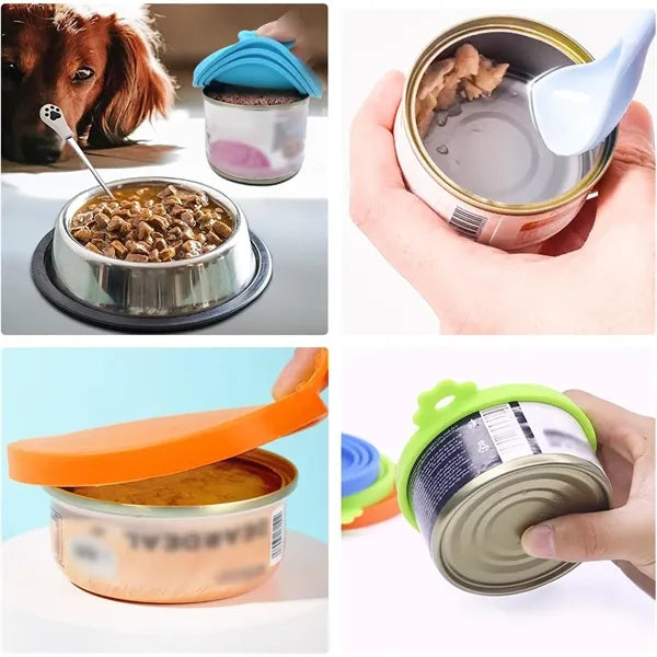 Silicone Pet Can Cooler Lid