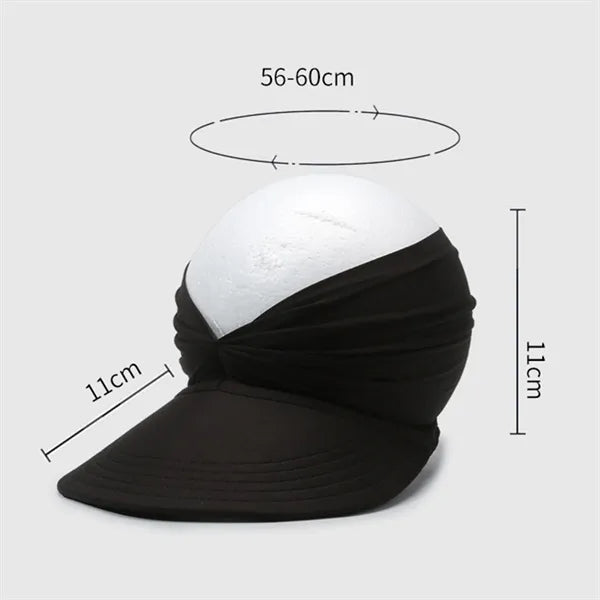 Summer Elastic Hollow Cap