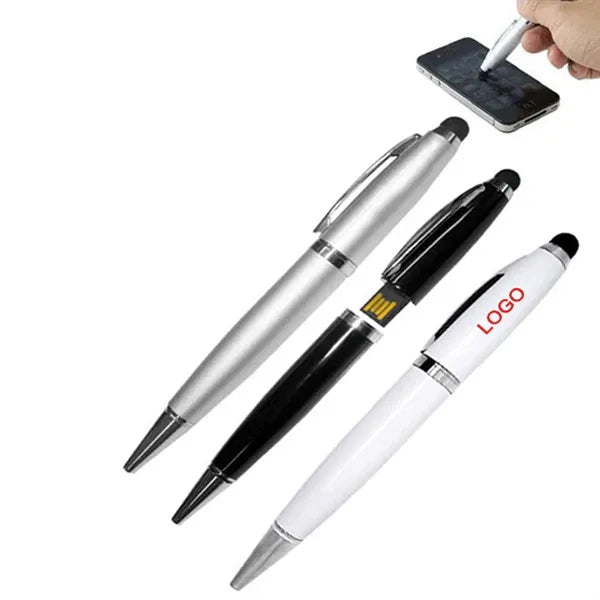 64GB USB Flash Drive Metal Ballpoint Pen