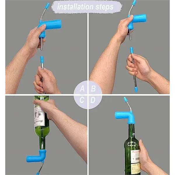 Beer Snorkel Funnel Dispenser
