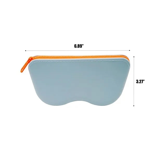 Silicone Sunglasses Case Zipper
