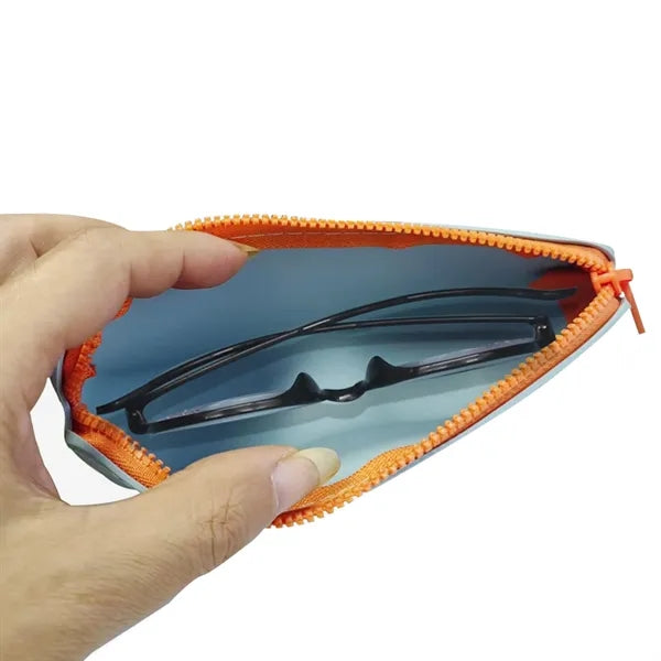 Silicone Sunglasses Case Zipper