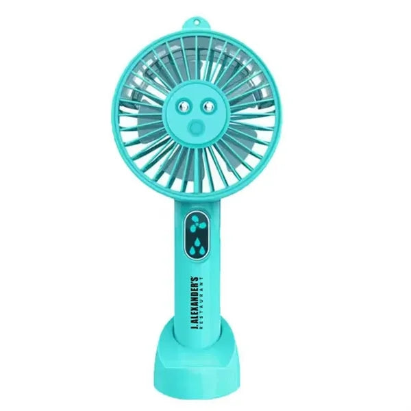 3 Speeds level Handheld Misting Fan