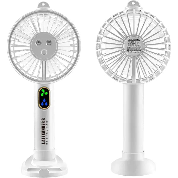 3 Speeds level Handheld Misting Fan