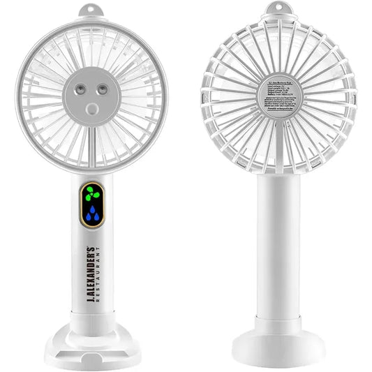 3 Speeds level Handheld Misting Fan