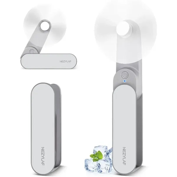 2 Speeds Rechargeable Pocket Mini USB Fan Foldable
